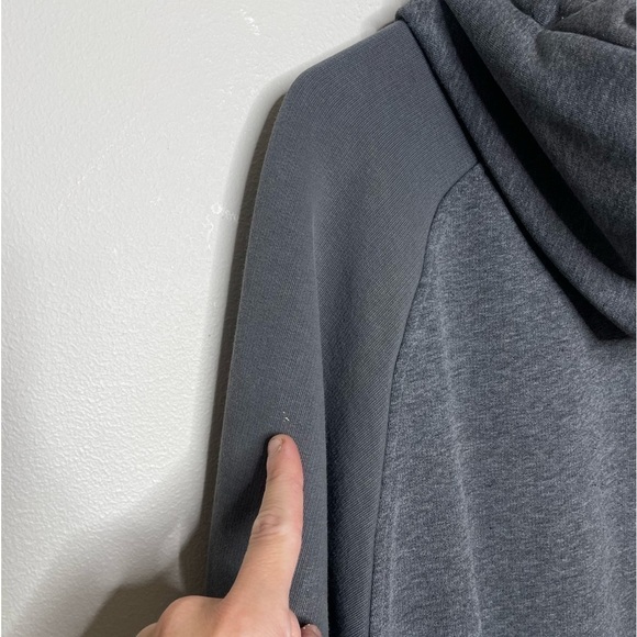 Vintage Y2K Nike Hooded Sweatshirt Center Swoosh - Picture 4 of 6